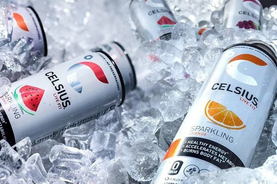 Celsius cans on ice